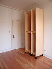 Art Storage System for Storing Fine Art Paintings.
