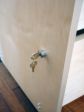 Art Storage Drawers with Lock by Art Boards