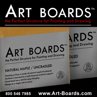 Art Boards Natural Maple Uncradled Painting Panels sizes and prices.