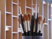 Art Painting Storage System for organizing and storing art.