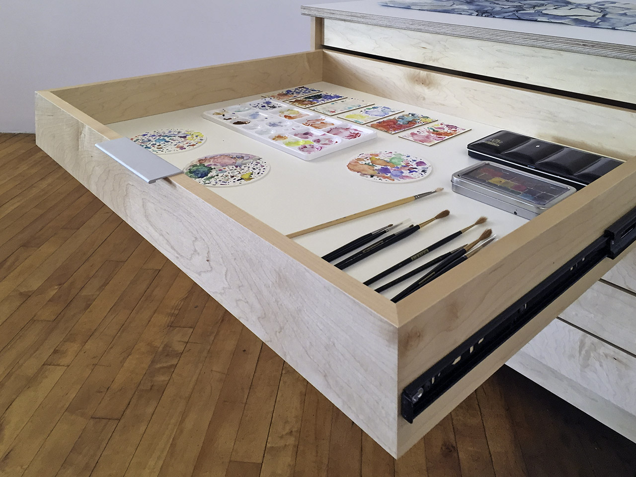 Art Boards™ Art Studio Flat File Drawers are made for storing paintings, drawings, and fine art materials.