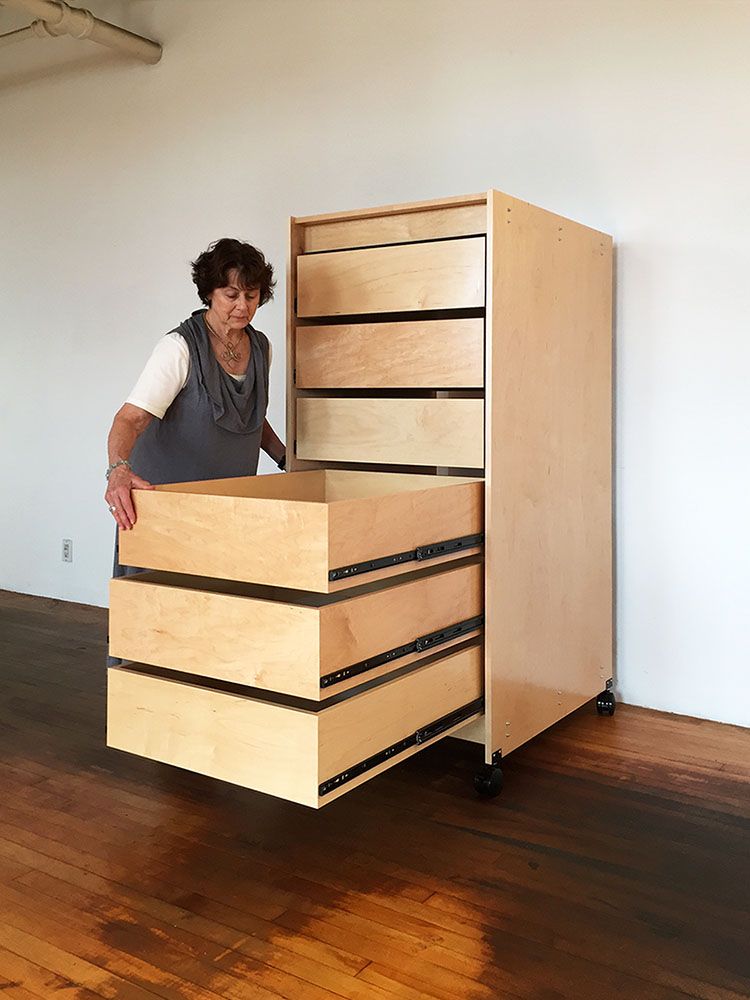 Art Storage System made by Art Boards™ Archival Art Supply.