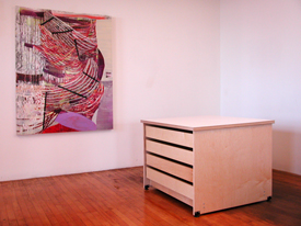 Archival Art Storage Drawers for storing art.