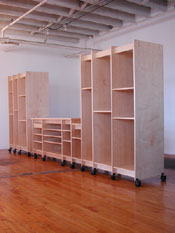 Art Storage Cabinets for storing art; paintings, drawings, books, prints, sculpture, textiles, art supplies, and more.