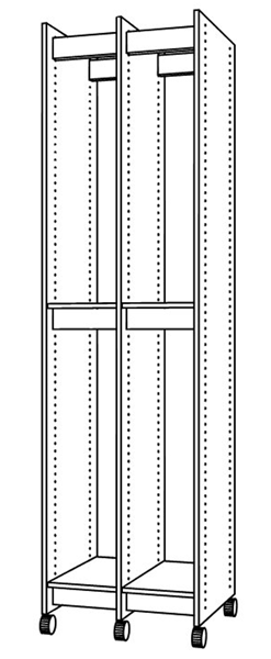 Art Storage Cabinetry for storing art.