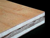 Uncradled Maple Art Panel Edge is 1/2" thick